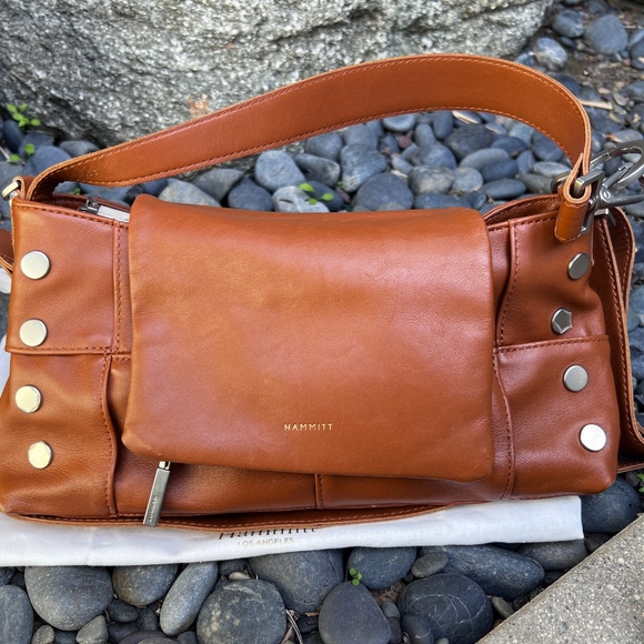 Hammitt VIP Satchel in rich tan leather. Excellent condition, with bag. - Picture 2 of 6